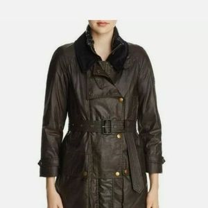 Burberry Women's Calverhall 2 in 1 Waxed Jacket